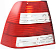 Driver and Passenger Side Halogen Tail Light, Without bulb(s), OE Replacement