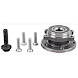 SET-VCOV100497-A Front or Rear, Driver and Passenger Side Wheel Hub, 4 Lugs - Front; 5 Lugs - Rear