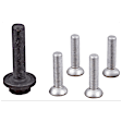 SET-VCOV100497-B Front or Rear, Driver and Passenger Side Wheel Hub, 4 Lugs - Front; 5 Lugs - Rear
