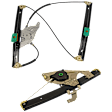 SET-VCOV101879 Front And Rear, Driver Side Power Window Regulator, Without Motor