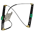 SET-VCOV101879 Front And Rear, Driver Side Power Window Regulator, Without Motor