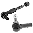 SET-VCOV107020-A Front, Driver and Passenger Side, Outer Tie Rod End