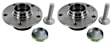 SET-VCOV108343-2 Rear, Driver and Passenger Side Wheel Hub, 5 Lugs
