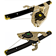 1998 Audi A6 - Rear, Driver and Passenger Side Power Window Regulator, Without Motor, Without Mounting Plate; Power Operated; With Oe No. 4B0839461