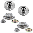 SET-VCOV200517-B Front and Rear, Driver or Passenger Side Wheel Hub, 5 Lugs