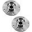 SET-VCOV200532-2 Rear, Driver and Passenger Side Wheel Hub, 5 Lugs