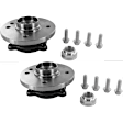 SET-VCOV200675-2 Front, Driver and Passenger Side Wheel Hub, 4 Lugs