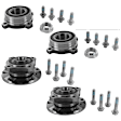 SET-VCOV200682 Front or Rear, Driver and Passenger Side Wheel Hub, 4 Lugs