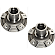 SET-VCOV203025-2 Front, Driver and Passenger Side Wheel Hub, 4 Lugs, 3.0L, 6Cyl