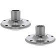 SET-VCOV203279-2 Rear, Driver and Passenger Side Wheel Hub, 6 Lugs