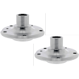 SET-VCOV209766-2 Rear, Driver and Passenger Side Wheel Hub, 6 Lugs