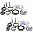 SET-VCOV300654-2 Front, Driver and Passenger Side Wheel Bearing, Set of 2