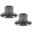 SET-VCOV302485-2 Front, Driver and Passenger Side Wheel Hub, 5 Lugs