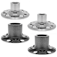 SET-VCOV302485-B Front or Rear, Driver and Passenger Side Wheel Hub, 5 Lugs