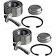 SET-VCOV302602-2 Front, Driver and Passenger Side Wheel Bearing, Set of 2