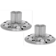 SET-VCOV302895-2 Front, Driver and Passenger Side Wheel Hub, 5 Lugs
