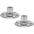 SET-VCOV302896-2 Rear, Driver and Passenger Side Wheel Hub, 5 Lugs