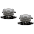 SET-VCOV303302-2 Front, Driver and Passenger Side Wheel Hub, 4 Lugs