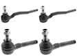 SET-VCOV307200 Front, Driver and Passenger Side, Inner and Outer Tie Rod End