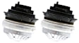 SET-VCOV307384-2 Front, Driver and Passenger Side Motor Mount, Set of 2