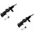SET-VCOV950245-2 Front, Driver and Passenger Side Bare Strut