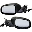 Driver and Passenger Side Mirrors, Power Adjust, Power Folding, Heated, Paintable, In-housing Signal Light, With memory, With Puddle Light, No Auto-Dimming, No Blind Spot Feature
