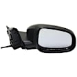 Driver and Passenger Side Mirrors, Power Adjust, Manual Folding, Heated, Paintable, In-housing Signal Light, With memory, With Puddle Light, No Auto-Dimming, No Blind Spot Feature