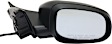 Driver and Passenger Side Mirrors, Power Adjust, Power Folding, Heated, Paintable, In-housing Signal Light, With memory, With Puddle Light, No Auto-Dimming, No Blind Spot Feature