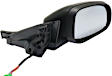 Driver and Passenger Side Mirrors, Power Adjust, Power Folding, Heated, Paintable, In-housing Signal Light, With memory, With Puddle Light, No Auto-Dimming, No Blind Spot Feature