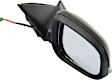 Driver and Passenger Side Mirrors, Power Adjust, Power Folding, Heated, Paintable, In-housing Signal Light, With memory, With Puddle Light, No Auto-Dimming, No Blind Spot Feature