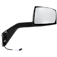 Driver and Passenger Side Mirror, Manual Adjust, Heated, Manual Folding, Paintable, No Signal Light, No Memory, No Puddle Light, No Auto-Dim, No Blind Spot Feature