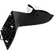Driver and Passenger Side Mirror, Manual Adjust, Heated, Manual Folding, Chrome, No Signal Light, No Memory, No Puddle Light, No Auto-Dim, No Blind Spot Feature
