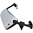 Driver and Passenger Side, Mirrors, Upper - Power , Lower - Manual Adjust, Heated, Chrome, No Signal Light, No Memory, No Puddle Light, No Auto-Dimming, No Blind Spot Feature