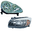 2005 Porsche Cayenne - Driver and Passenger Side Halogen Headlight, With bulb(s), OE Replacement
