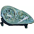 2005 Porsche Cayenne - Driver and Passenger Side Halogen Headlight, With bulb(s), OE Replacement