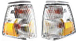 1993 Volvo 240 - Driver and Passenger Side Halogen Corner Light, With bulb(s), 4-Door, Sedan, Wagon