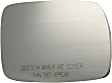 Driver and Passenger Side Mirror Glass, Heated, No Blind Spot Feature, For Manual mirrors with heated function