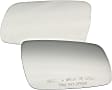 Driver and Passenger Side Mirror Glass, Non-Heated, No Blind Spot Feature