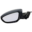 Driver and Passenger Side Mirrors, Power Adjust, Power Folding, Heated, Paintable, In-housing Signal Light, With memory, No Puddle Light, No Auto-Dimming, No Blind Spot Feature