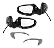 Driver and Passenger Side Mirrors, Power Adjust, Power Folding, Heated, Paintable, In-housing Signal Light, With memory, With Puddle Light, No Auto-Dimming, No Blind Spot Feature