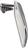 Driver and Passenger Side Mirrors, Manual Adjust, Non-Folding, Non-Heated, Chrome, No Signal Light, No Memory, No Puddle Light, No Auto-Dimming, No Blind Spot Feature, Sedan