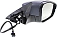 2012-2018 Volkswagen Beetle - Driver and Passenger Side Mirrors, Power, Manual Folding, Heated, Paintable, In-housing Signal Light, No Memory, No Puddle Light, No Auto-Dimming, No Blind Spot Feature