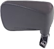 Driver and Passenger Side Non-Towing Mirrors, Manual Adjust, Manual Folding, Non-Heated, Textured Black, No Signal Light, No Memory, No Puddle Light, No Auto-Dimming