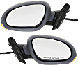 Driver and Passenger Side Mirrors, Power Adjust, Manual Folding, Heated, Paintable, In-housing Signal Light, No Memory, No Puddle Light, No Auto-Dimming, No Blind Spot Feature