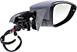 2012 Volkswagen Passat - Driver and Passenger Side Mirror, Power Adjust, Heated, Paintable, Power Folding, In-housing Signal Light, No Blind Spot Feature, With Memory, With Puddle Light, No Auto-Dimming