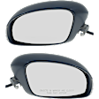 2006 Volkswagen Beetle - Driver and Passenger Side Mirror, Power Adjust, Heated, Paintable, Manual Folding, In-housing Signal Light, No Blind Spot Feature, Without Memory Recall, No Puddle Light, No Auto-Dimming
