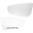 Driver and Passenger Side Mirror Glasses, Heated, No Blind Spot Feature, Production Date To April 1, 2012