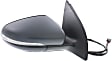 Driver and Passenger Side Mirrors, Power, Manual Folding, Heated, Paintable, In-housing Signal Light, No Memory, No Puddle Light, No Auto-Dimming, No Blind Spot Feature