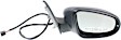 Driver and Passenger Side Mirrors, Power, Manual Folding, Heated, Paintable, In-housing Signal Light, No Memory, No Puddle Light, No Auto-Dimming, No Blind Spot Feature