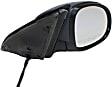 Driver and Passenger Side Mirrors, Power, Power Folding, Heated, Paintable, In-housing Signal Light, With memory, With Puddle Light, No Auto-Dimming, No Blind Spot Feature